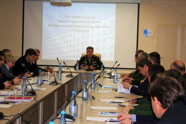24 ноября 2017 года заместитель Министра обороны Т.В. Иванов провел рабочее совещание в Военно-медицинской академии.