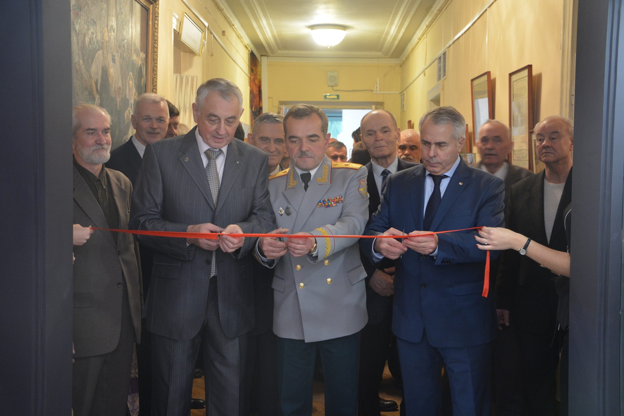 Командование Военно-медицинской академии приняло участие в открытии музея Николая Ивановича Пирогова