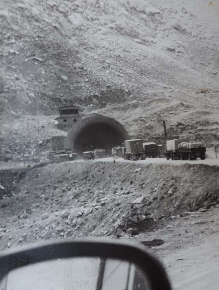 вход в тоннель "Саланг". 1984 г.