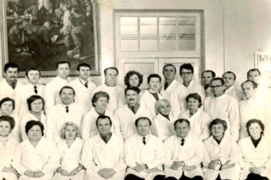 Сотрудники кафедры (1981)