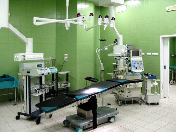 Операционный зал № 2 клиники общей хирургии