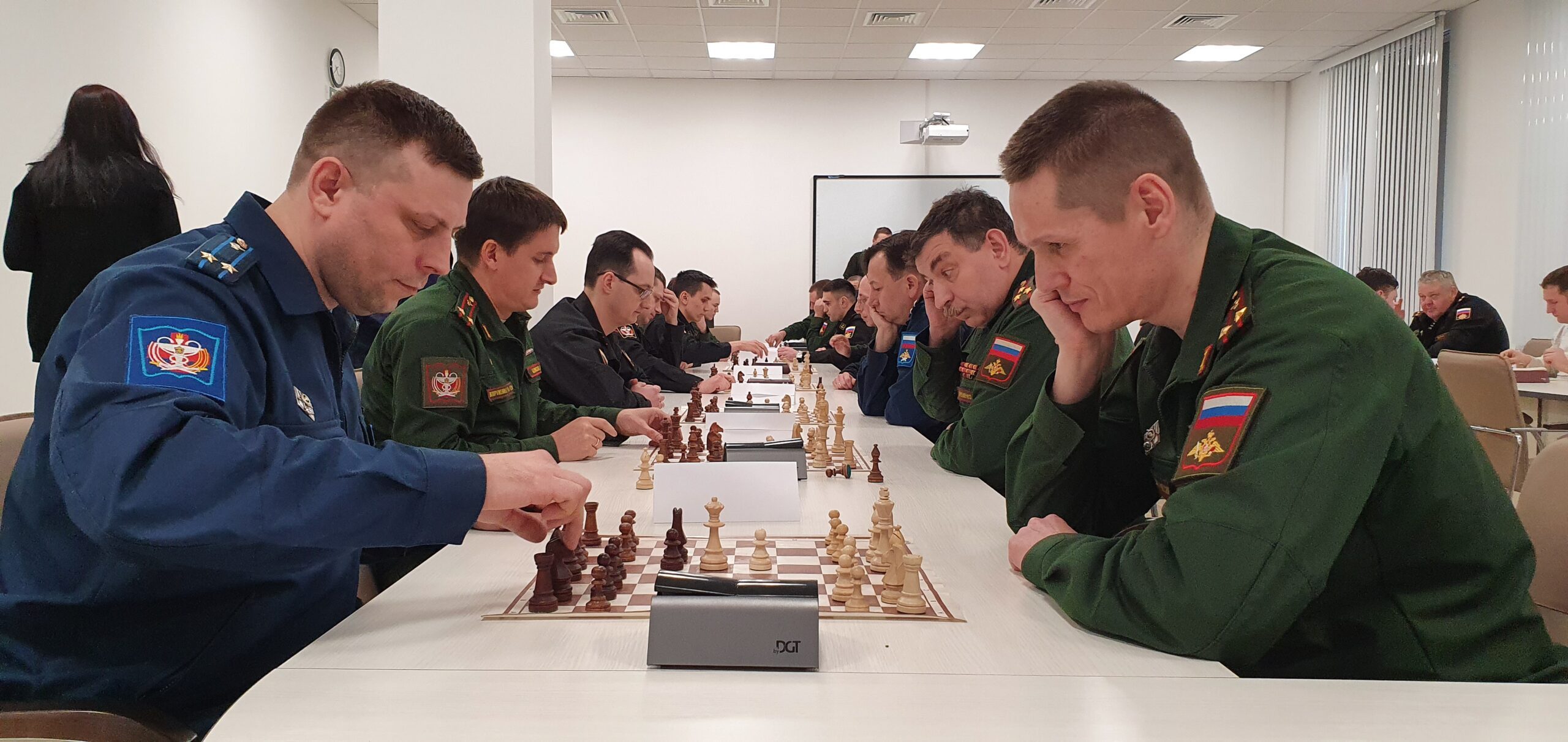 Чемпионат по шахматам определил лучших игроков Военно-медицинской академии