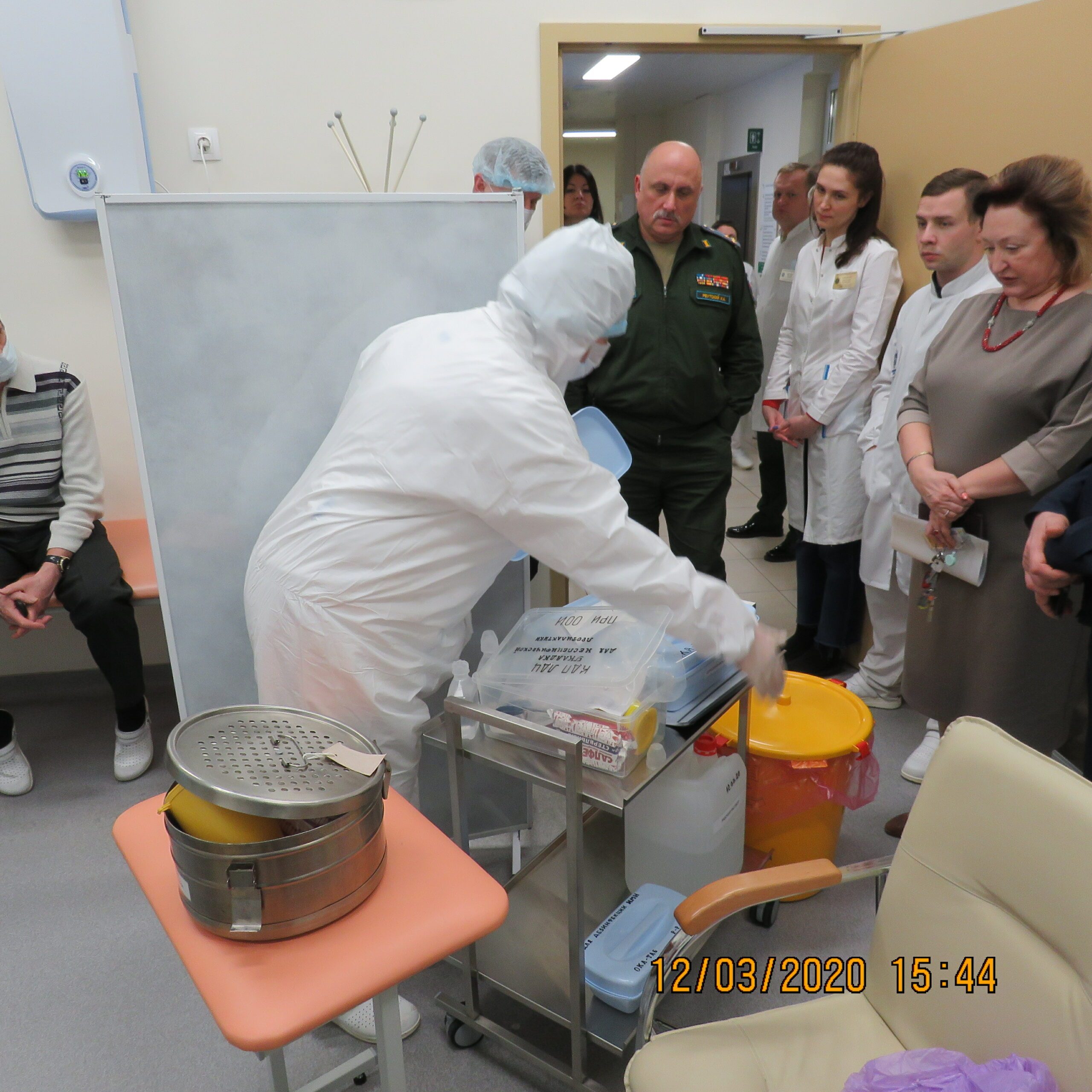 В Военно-медицинской академии имени С.М. Кирова продолжается активная работа по недопущению заноса и распространения коронавирусной инфекции