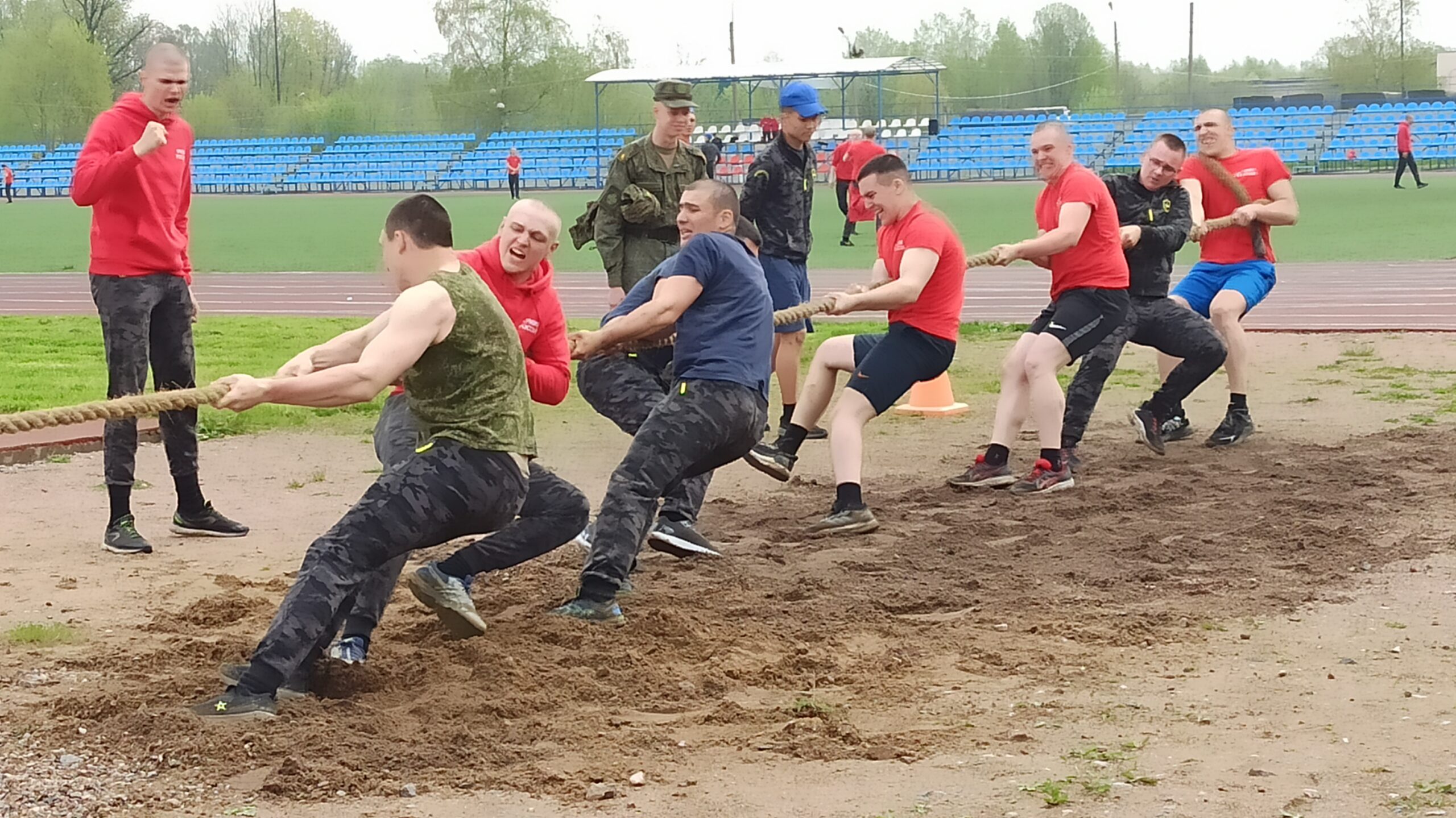 В Красном Селе состоялись спортивные соревнования среди курсантов первых курсов