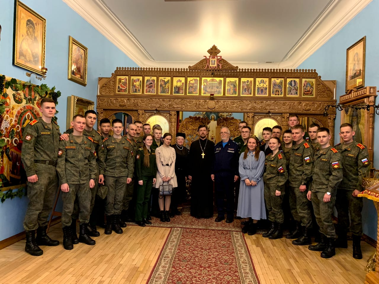 Дмитрий Гайворонских рассказал курсантам об опыте военного врача