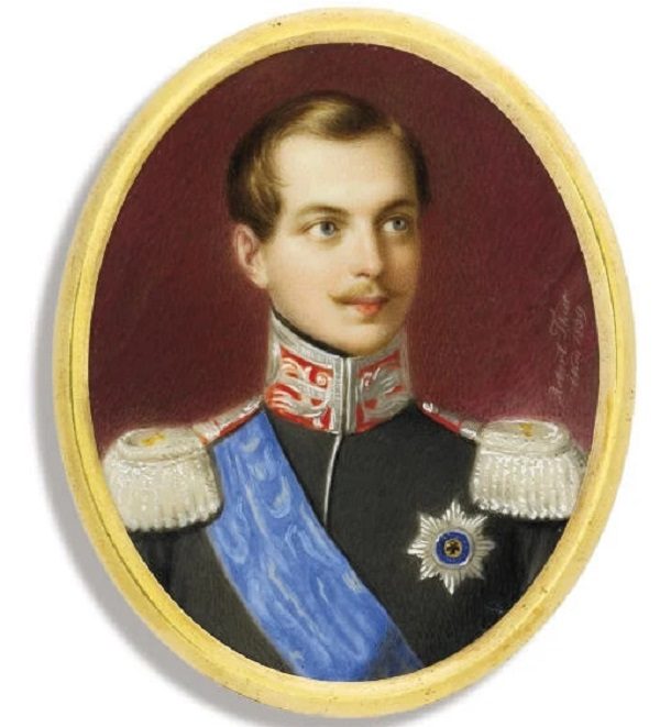 Великий князь Александр Николаевич, будущий император Александр II избран почетным членом академии