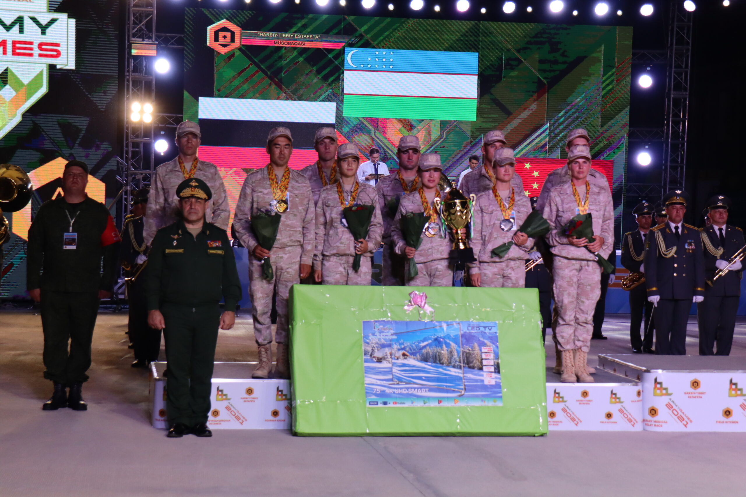 Команда России заняла второе место на конкурсе “Военно-медицинская эстафета”