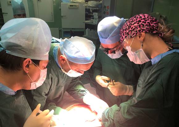 В клинике госпитальной хирургии выполнено три  трансплантации печени