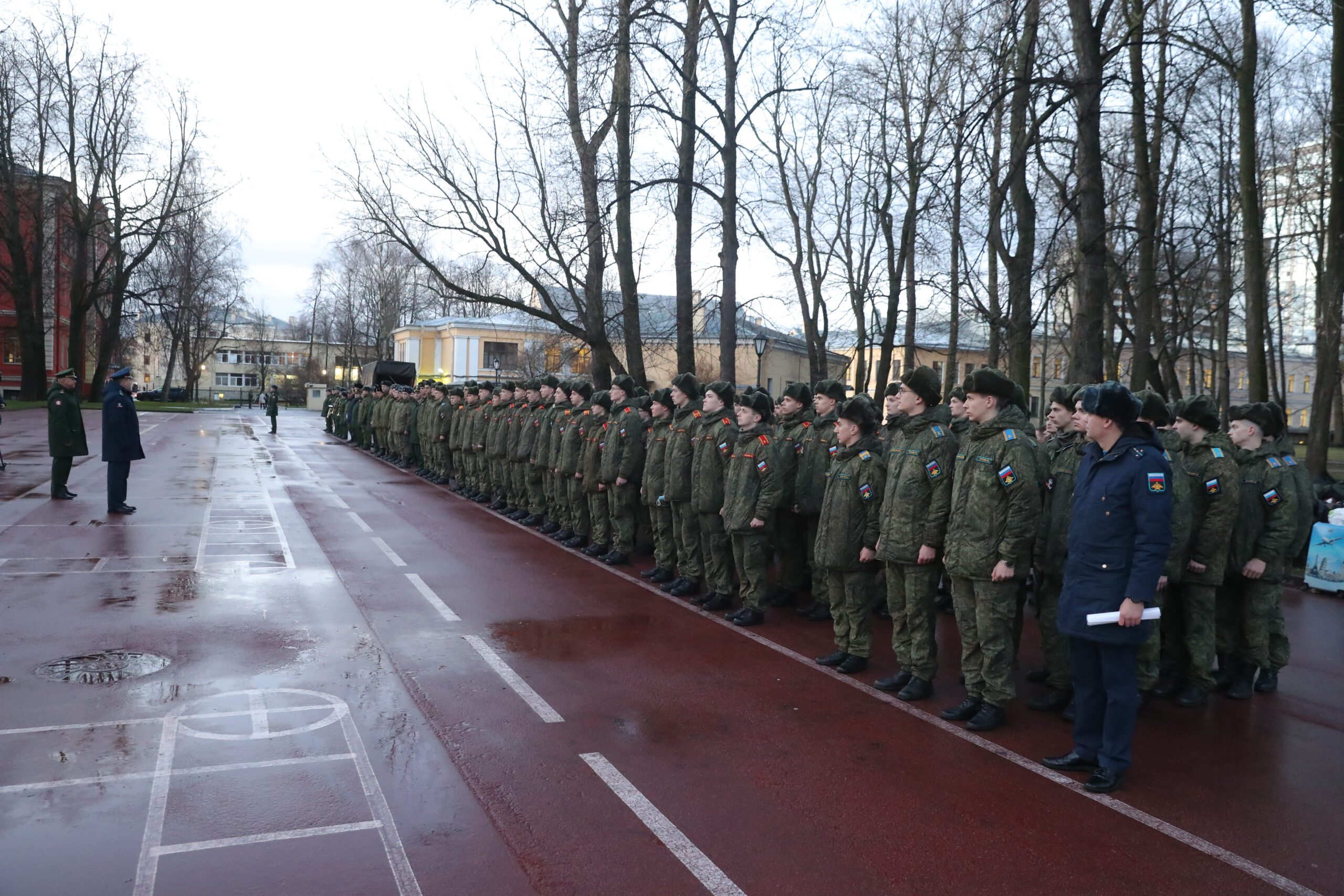 Медицинский отряд Военно-медицинской академии отправился на борьбу с COVID-19