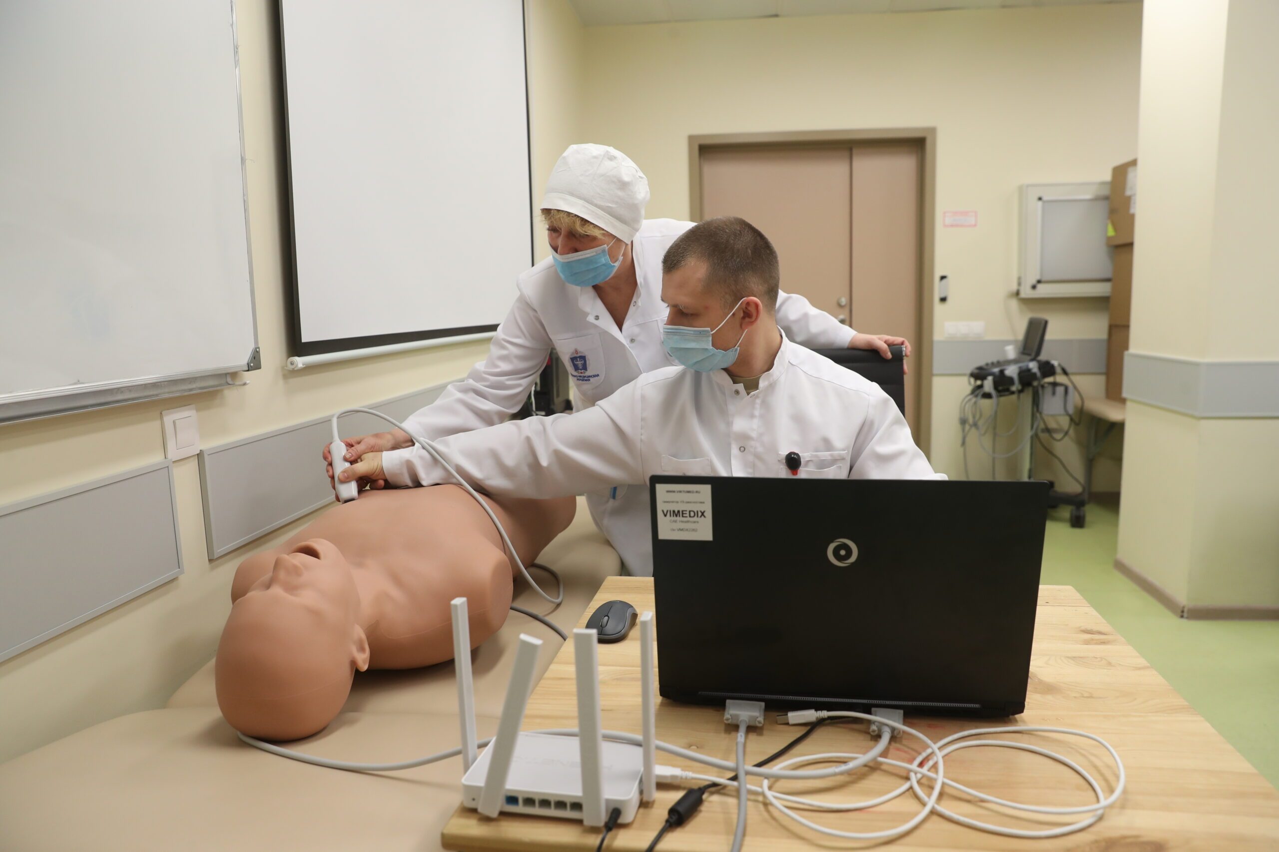 Новейший симулятор ультразвуковой диагностики включен в учебный процесс кафедры рентгенологии и радиологии
