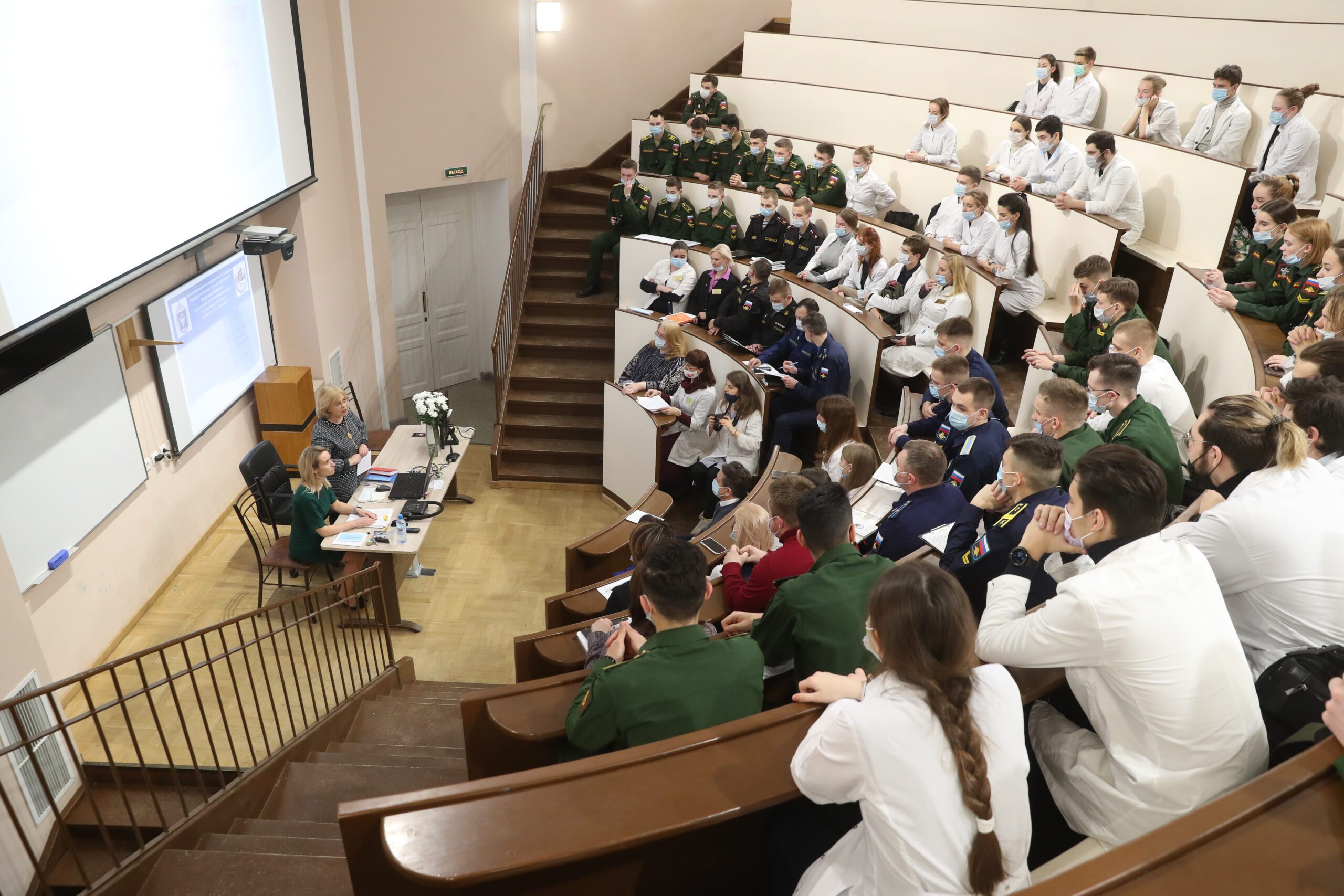 Учебно-научная конференция курсантов и студентов прошла на кафедре гистологии