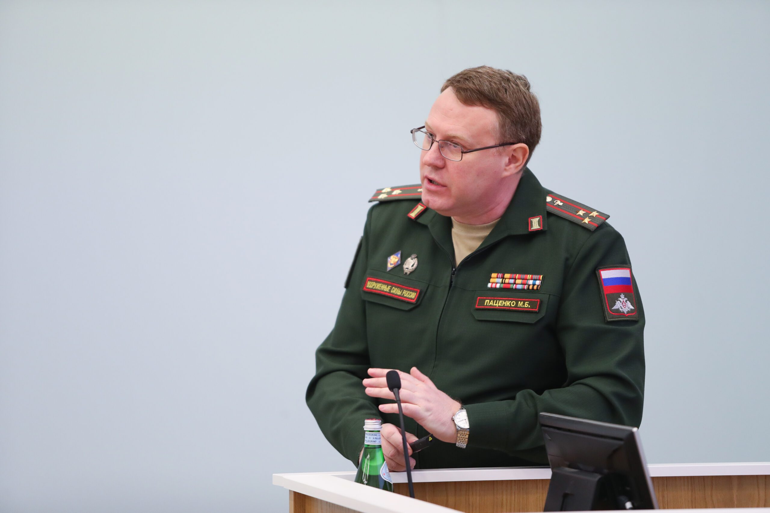 В Военно-медицинской академии прошла лекция главного терапевта Министерства обороны Российской Федерации