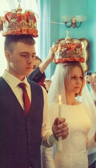 Венчание курсантов в храме Петра и Павла Военно-медицинской академии