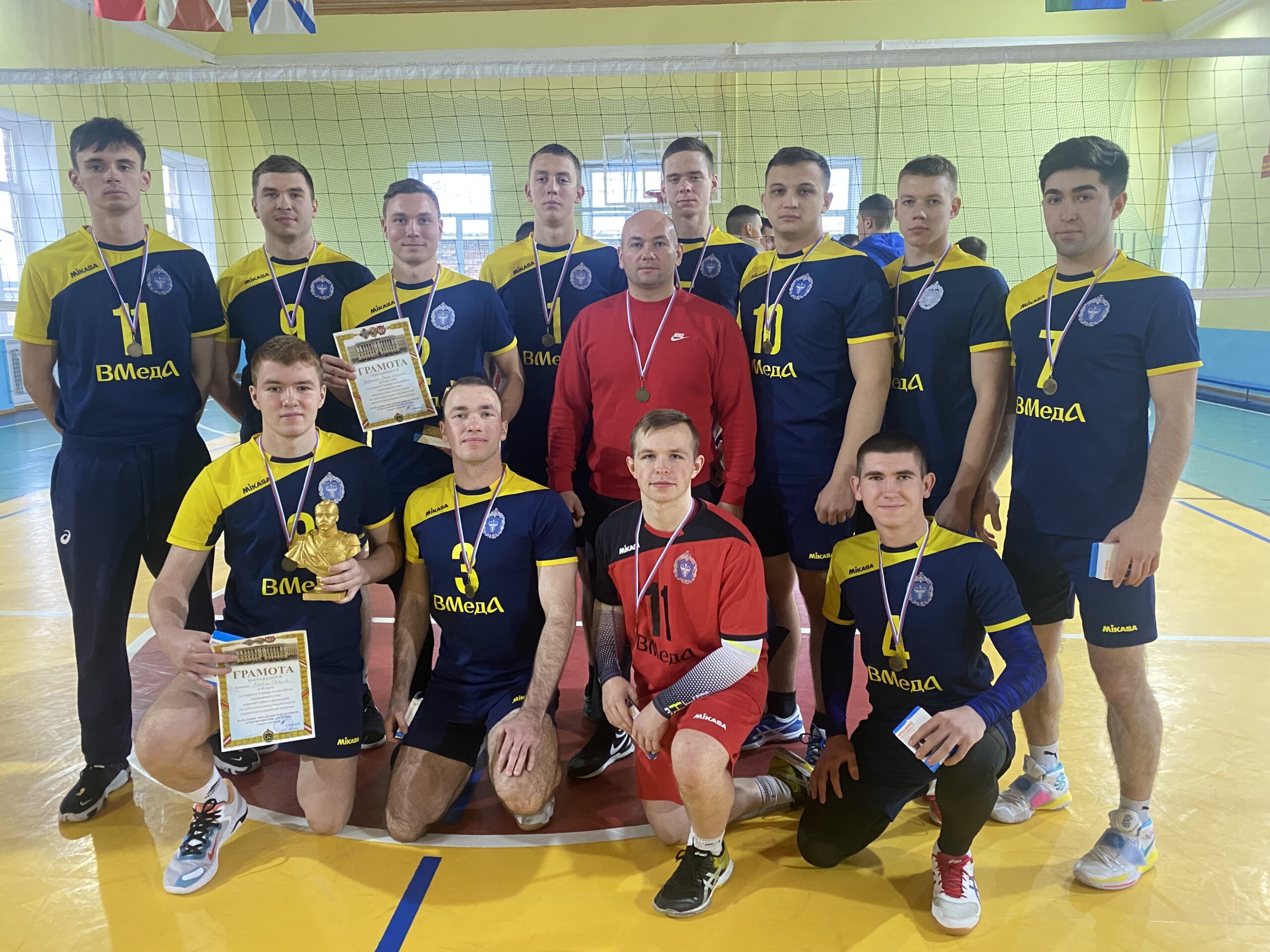 Cборная академии приняла участие в открытом турнире по волейболу, посвященном дню ракетных войск и артиллерии