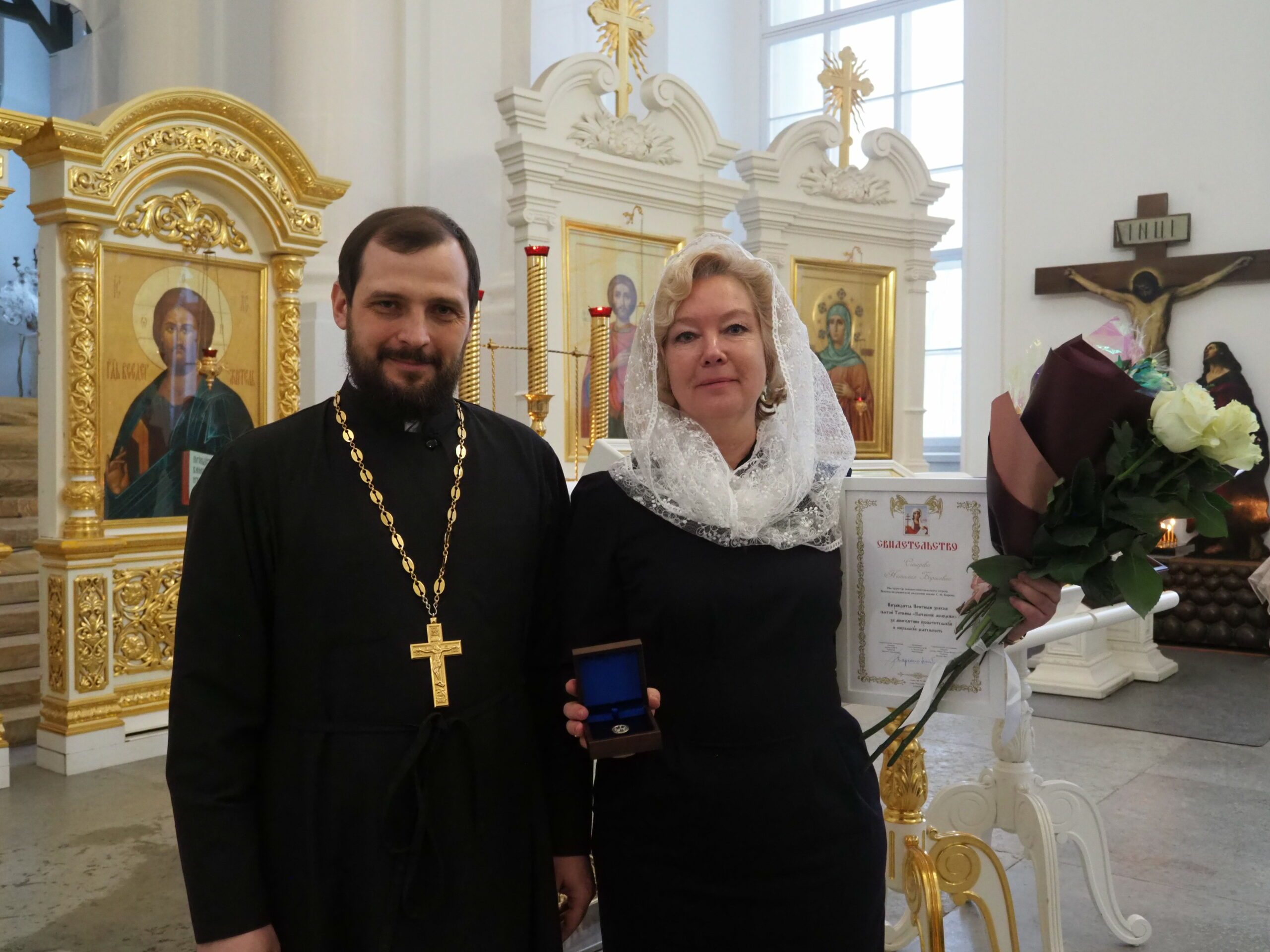 Почетным знаком святой Татианы наградили сотрудника Военно-медицинской академии