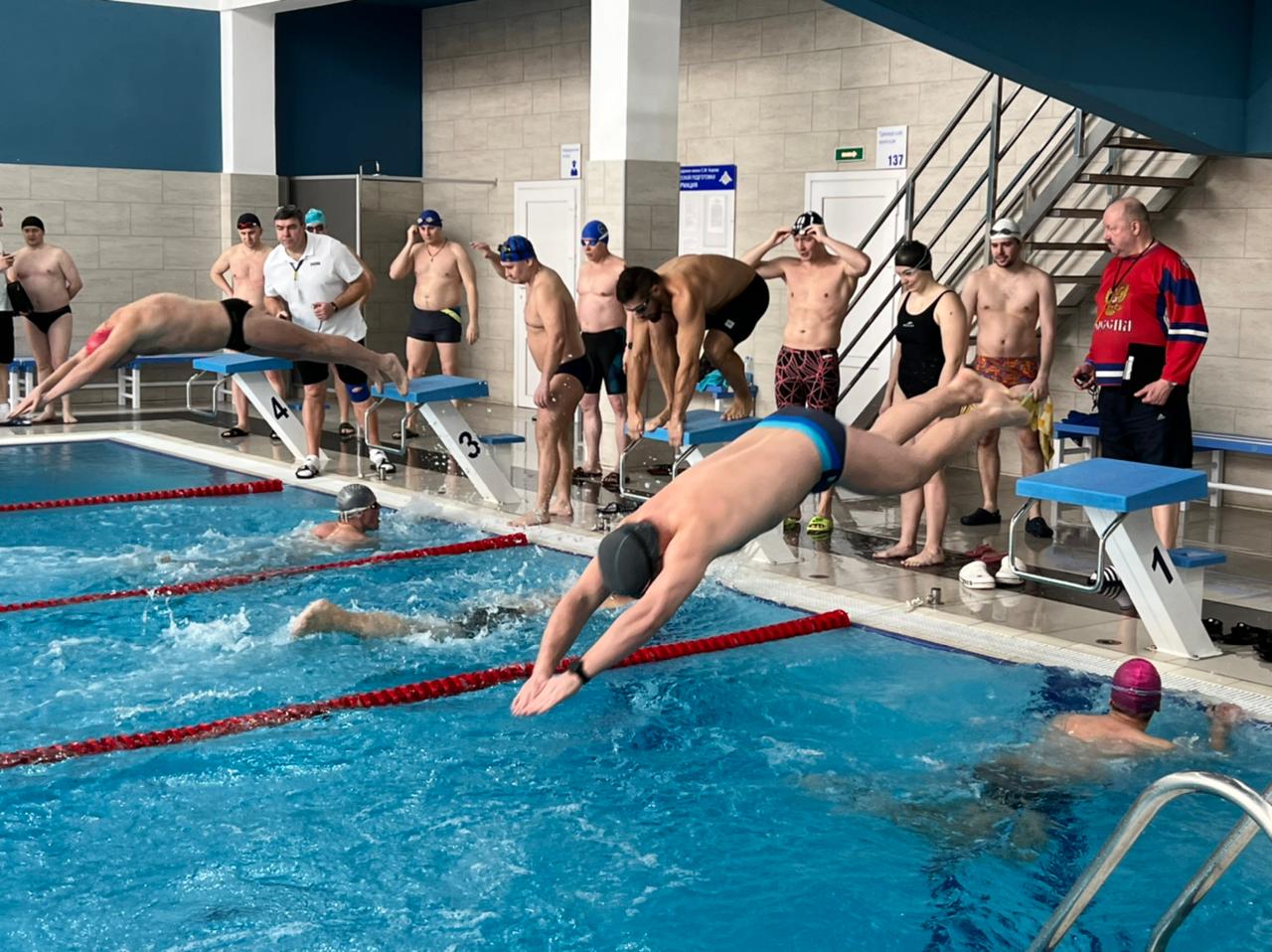 В Военно-медицинской академии прошел чемпионат по плаванию