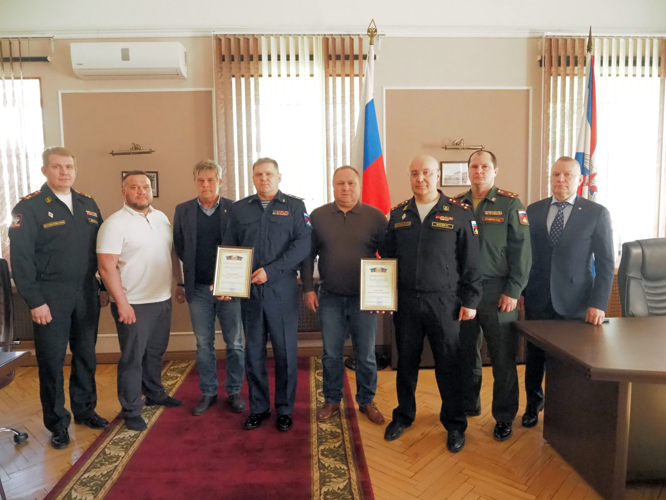 Делегация правительства ДНР посетила Военно-медицинскую академию