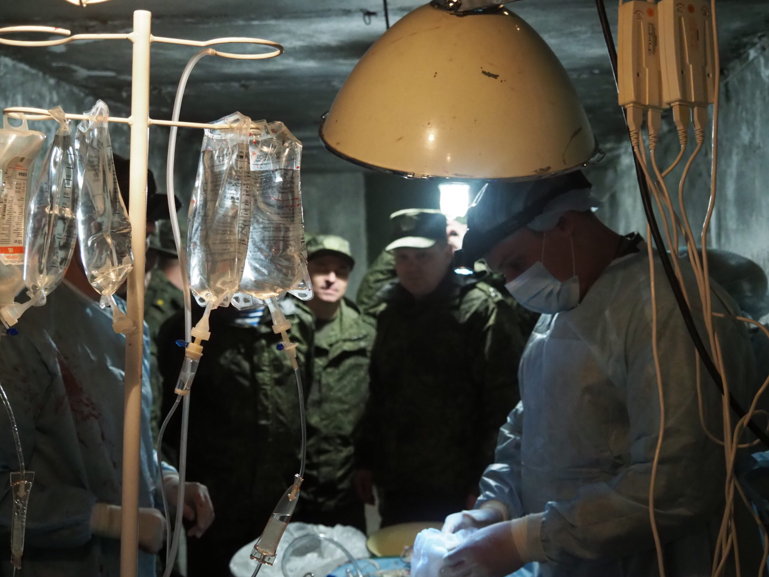 На базе Военно-медицинской академии в Красном Селе состоялось тактико-специальное учение «Очаг-2023»