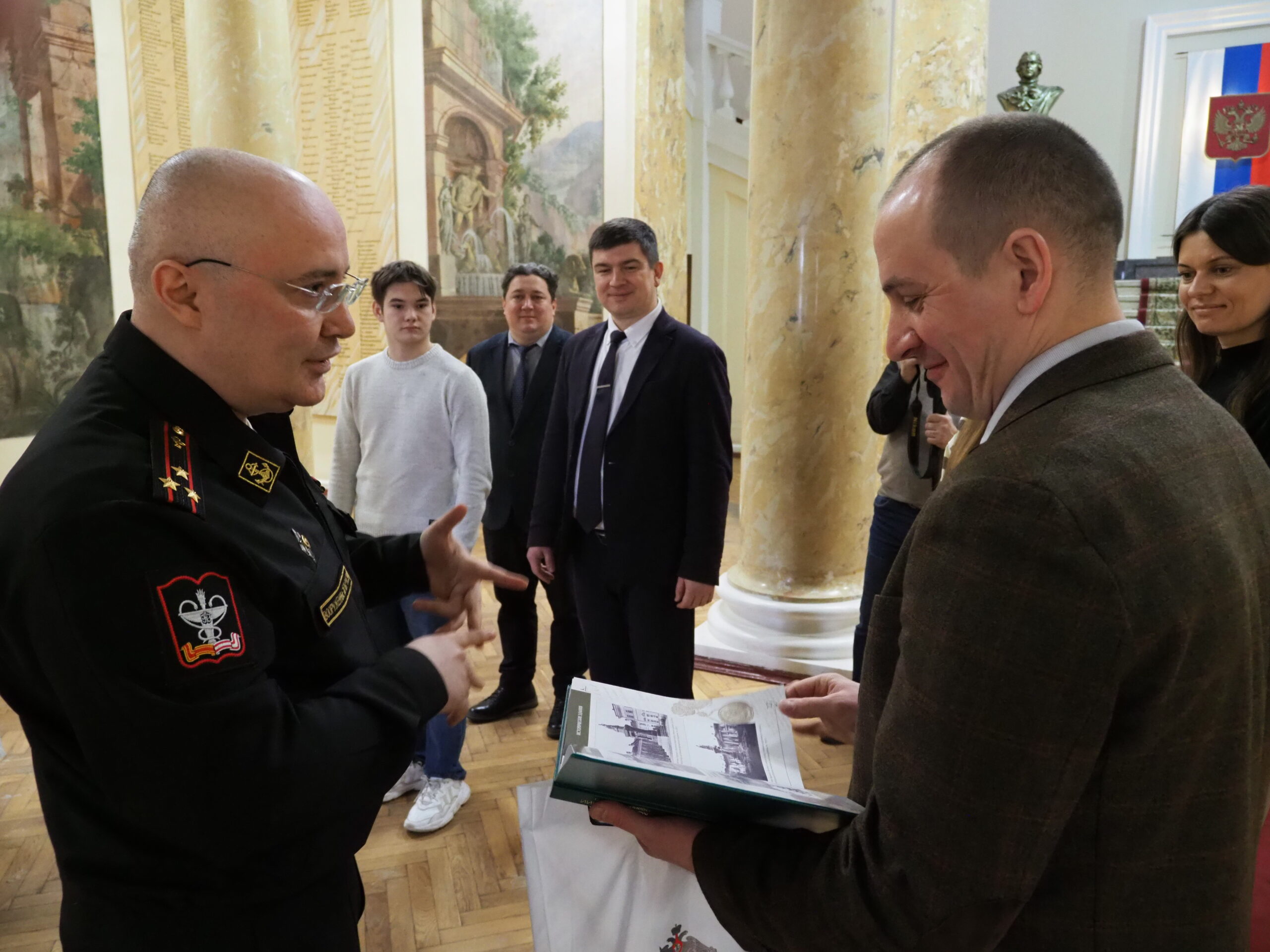 В Военно-медицинской академии побывала делегация представителей Новгородского государственного университета имени Ярослава Мудрого