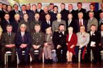 Участники юбилейной научно-практической конференции, посвященной 60-летию кафедры ВМРГ ВМедА имени С.М. Кирова (2000)